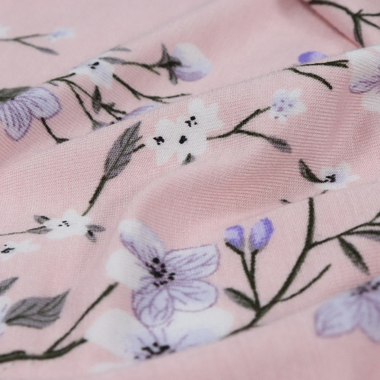 200GSM Lenzing Modal Spandex球衣,T恤的活性印花