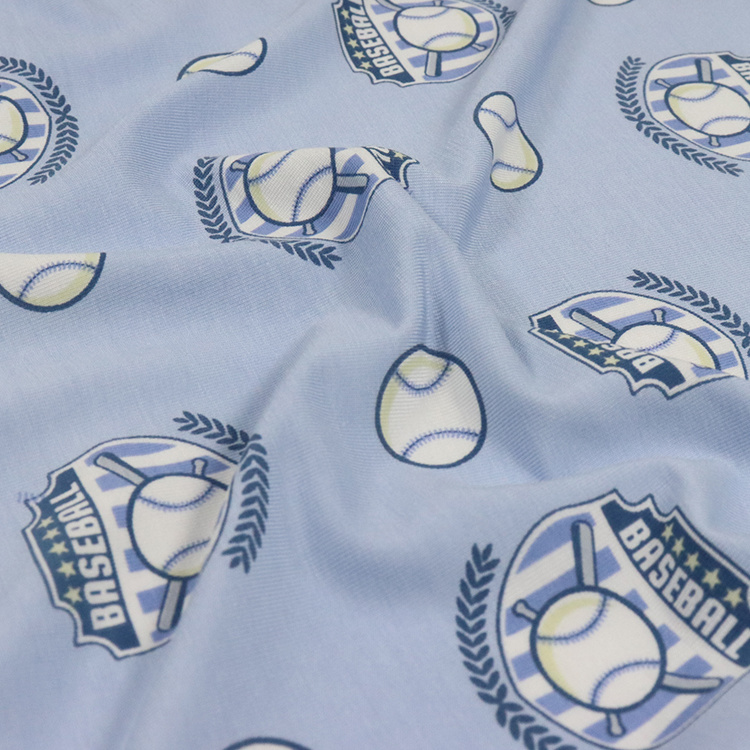 50s Lenzing Modal Fabric, Lycra Jersey, Reactive Print for Underwear