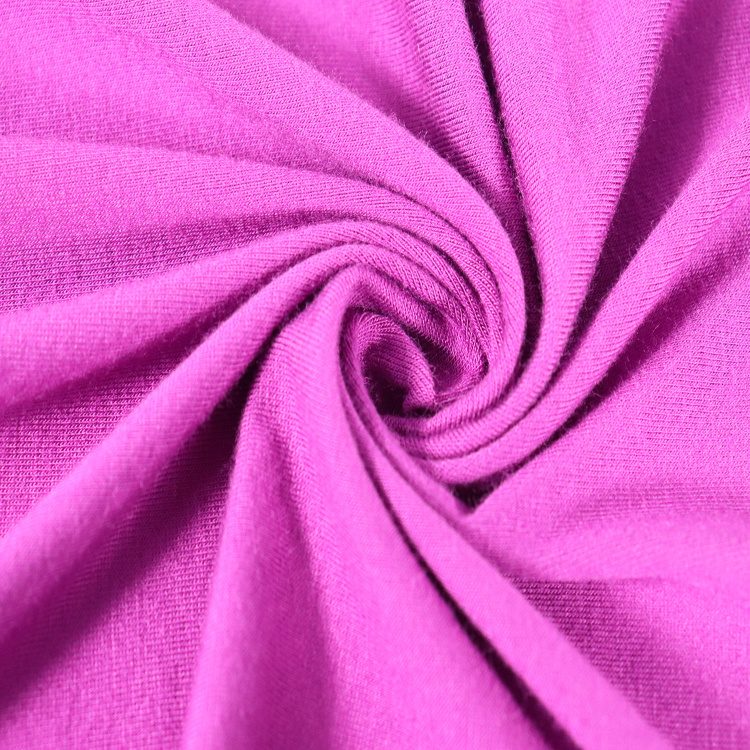 240GSM人造丝弹性单泽西，柔软的手