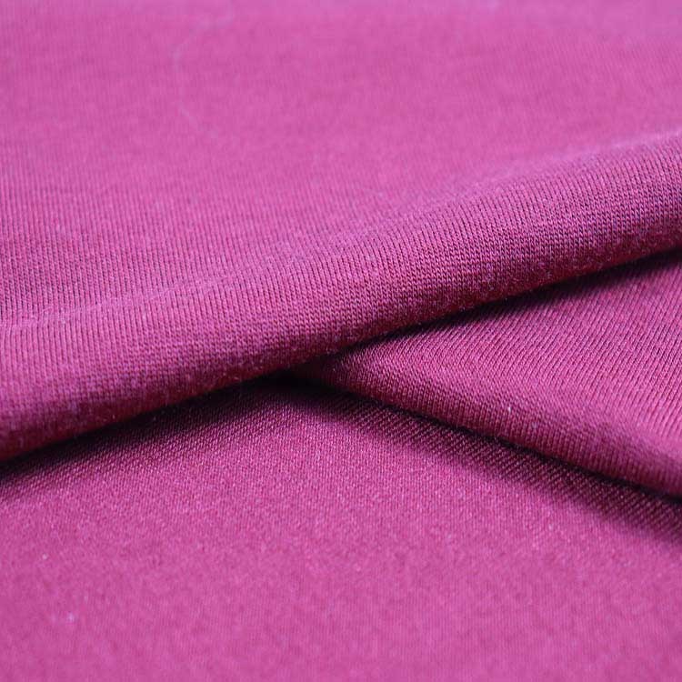 Polyester Viscose Single Jersey, 125GSM, Knitting Fabric for Sleepwear