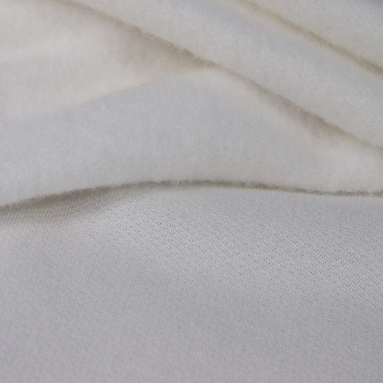 21s竹毛，羊毛面料，拉丝，220gsm