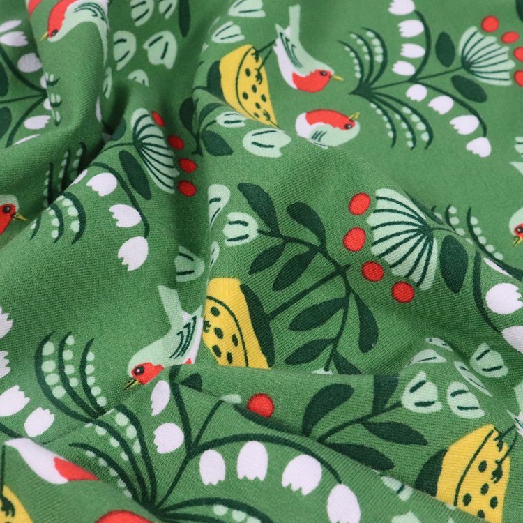 260GSM Eco-Vero Lenzing Viscose (MVS) Spandex Jersey, Sleepwear Printed Fabric