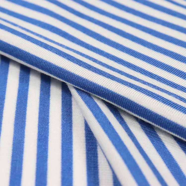 50s乐铃型弹性泽西，条纹，纺织面料的内衣