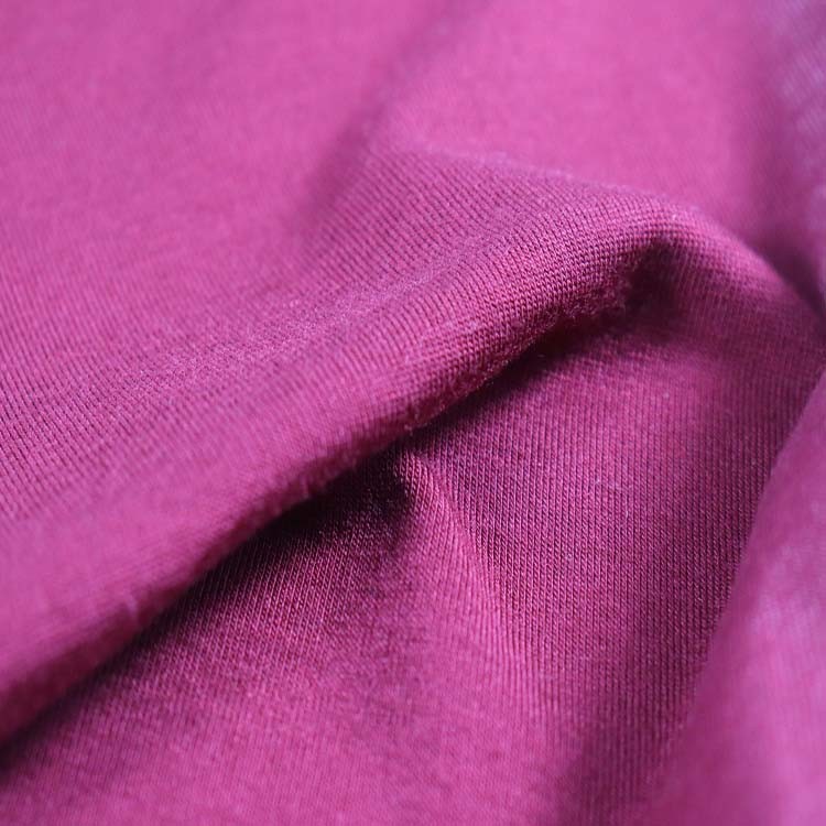 Polyester Viscose Single Jersey, 125GSM, Knitting Fabric for Sleepwear
