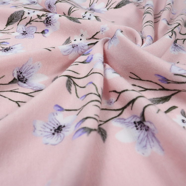 190GSM液体型硅胶面料与氨纶，反应性印刷，光滑